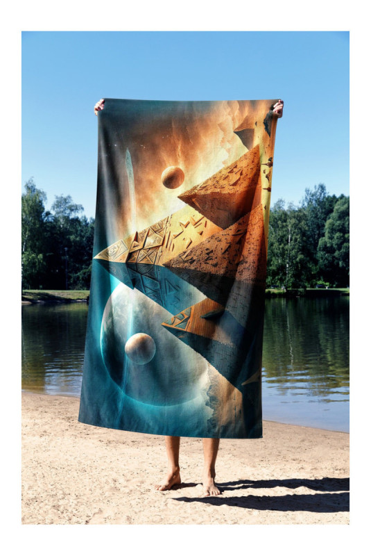 Serviette de plage - Multicolore