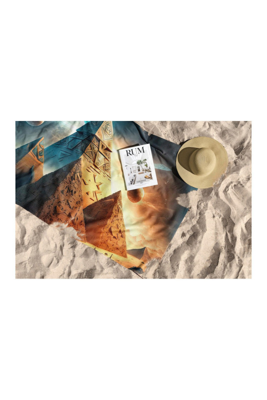 Serviette de plage - Multicolore