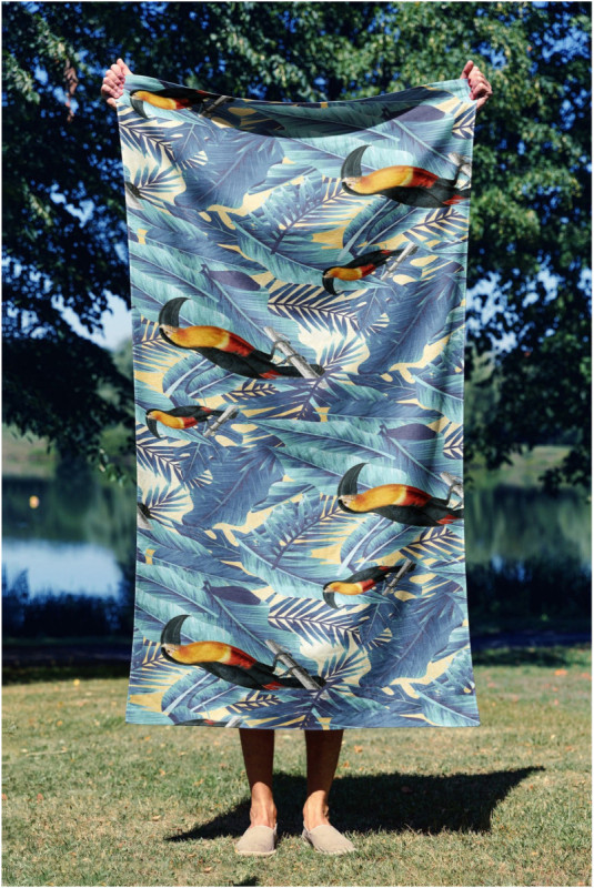 Serviette de plage - Multicolore
