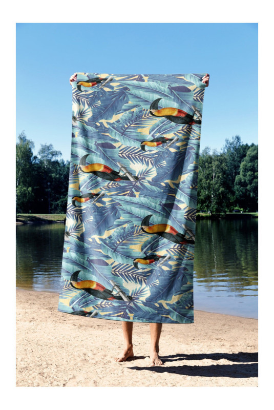 Serviette de plage - Multicolore
