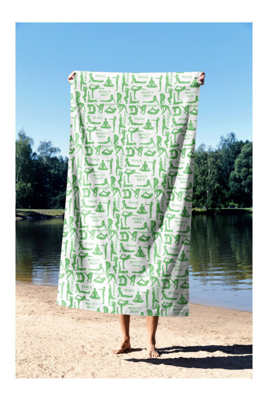 Serviette de plage - Multicolore