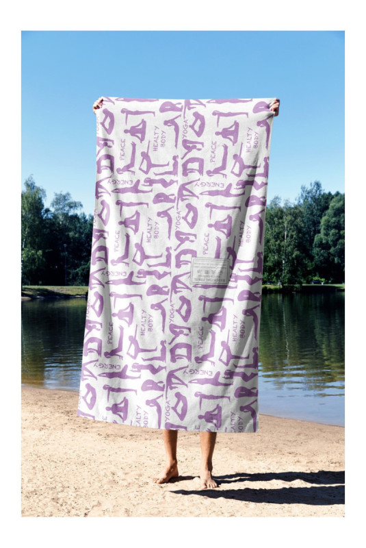 Serviette de plage - Multicolore