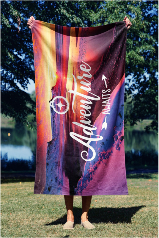 Serviette de plage - Multicolore