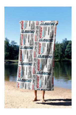 Serviette de plage - Multicolore