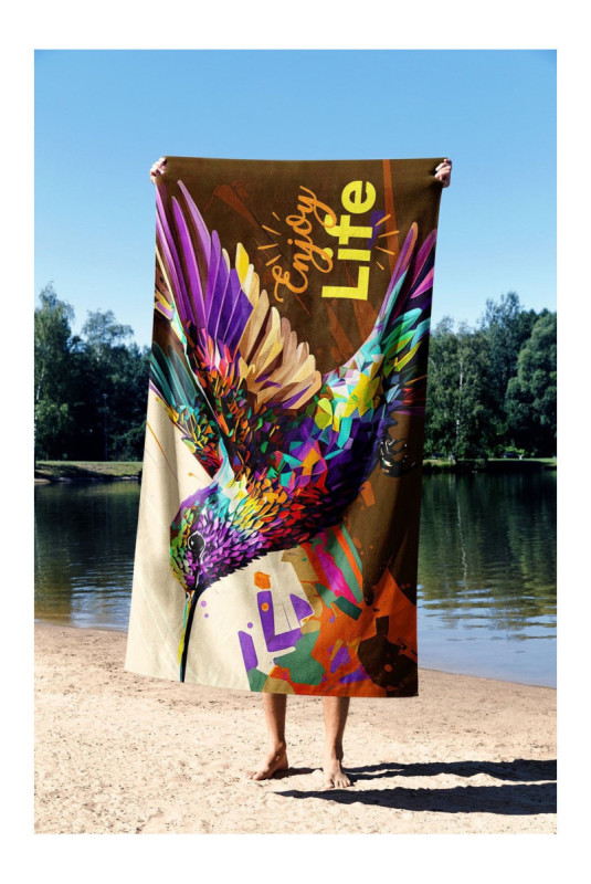 Serviette de plage - Multicolore