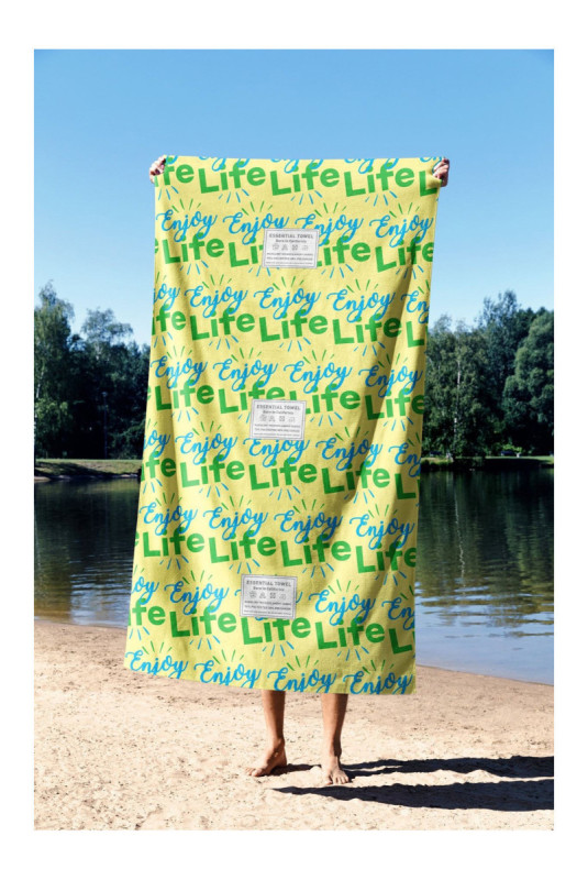 Serviette de plage - Multicolore