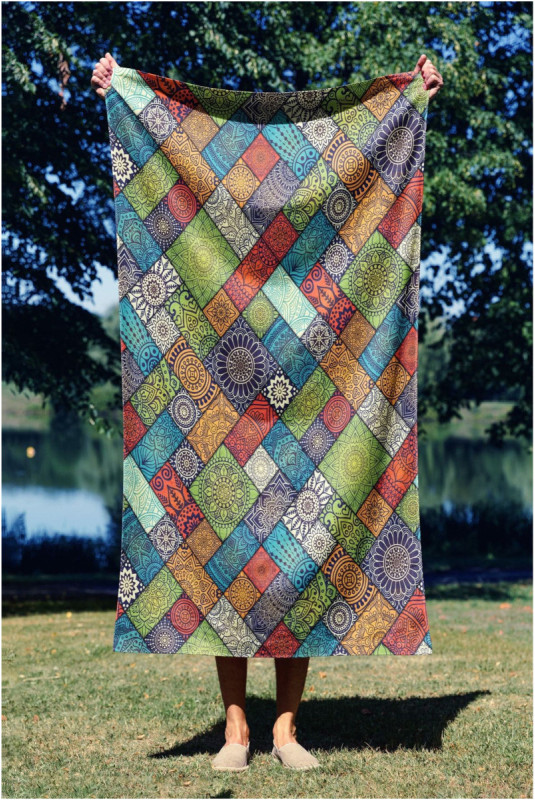 Serviette de plage - Multicolore