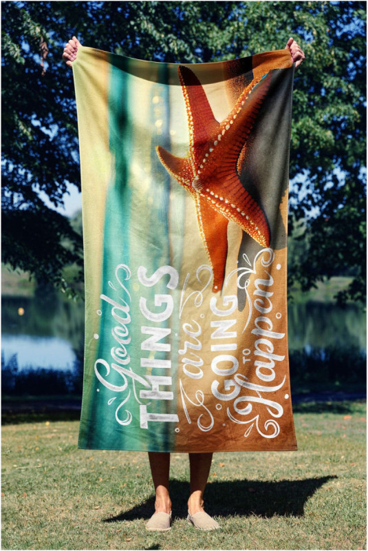 Serviette de plage - Multicolore