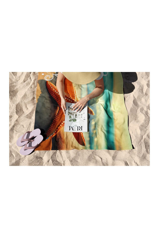 Serviette de plage - Multicolore