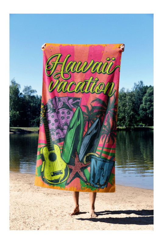 Serviette de plage - Multicolore
