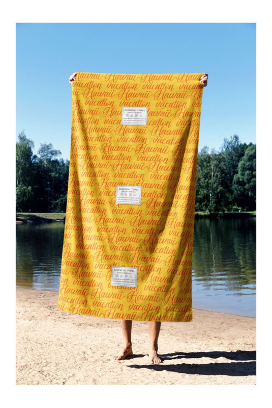 Serviette de plage - Multicolore