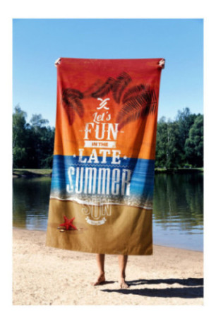 Serviette de plage - Multicolore