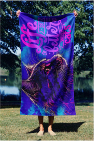 Serviette de plage - Multicolore