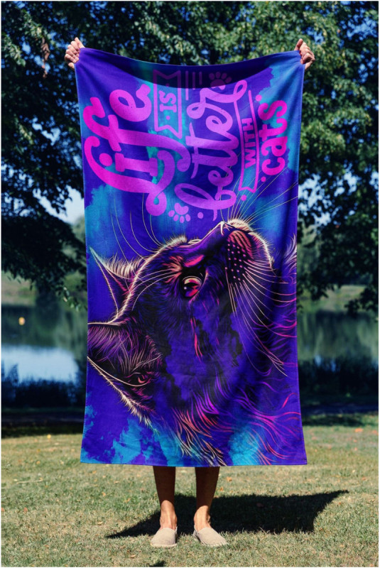 Serviette de plage - Multicolore