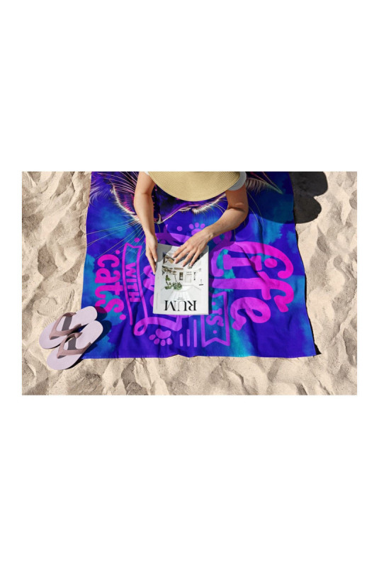 Serviette de plage - Multicolore