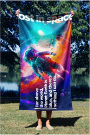 Serviette de plage - Multicolore