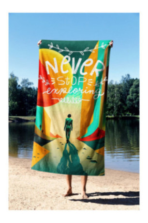 Serviette de plage - Multicolore