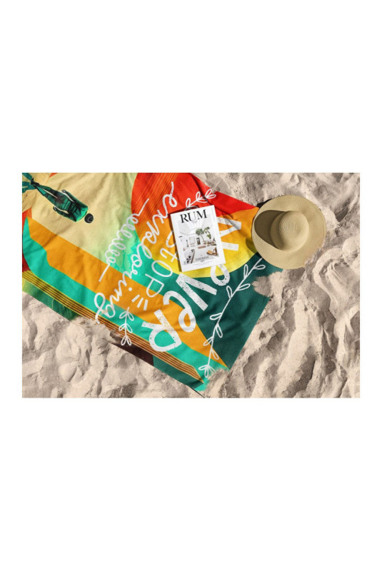 Serviette de plage - Multicolore