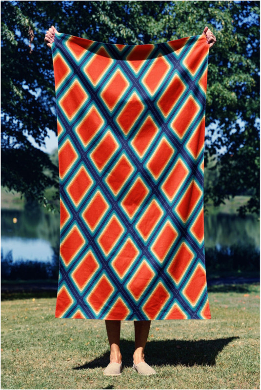 Serviette de plage - Multicolore