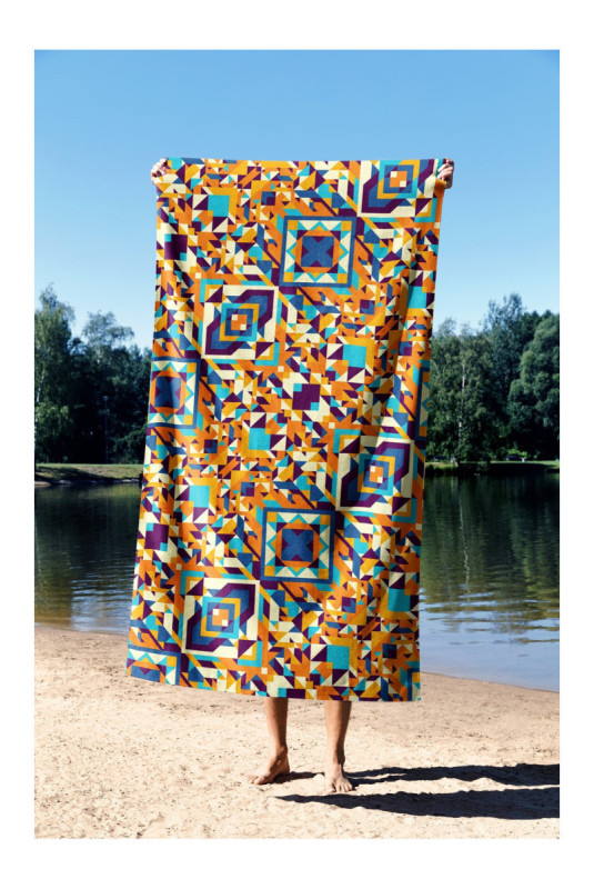 Serviette de plage - Multicolore