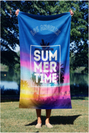 Serviette de plage - Multicolore