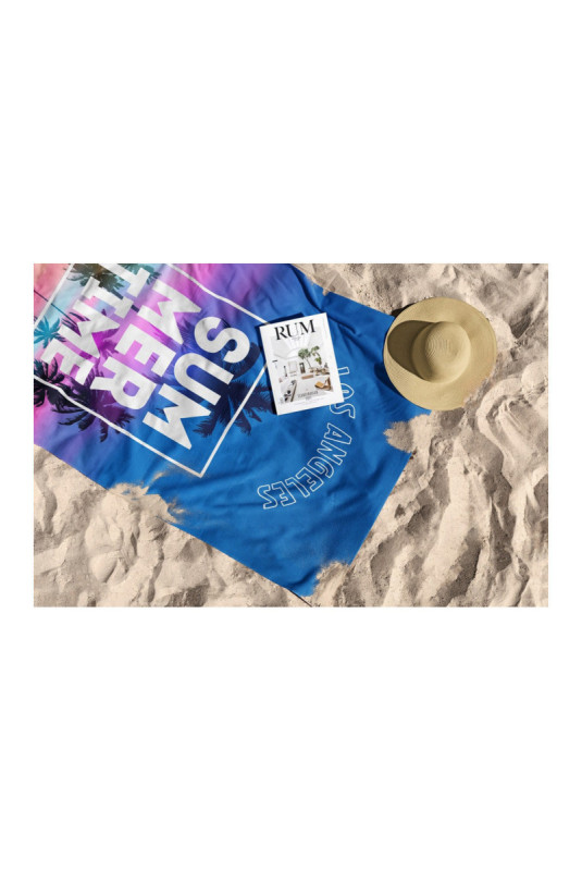 Serviette de plage - Multicolore