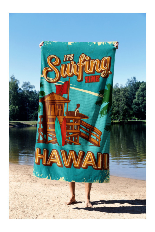 Serviette de plage - Multicolore
