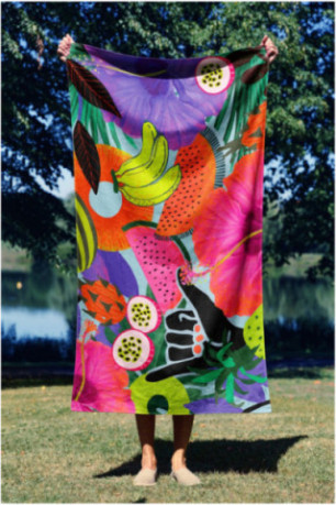 Serviette de plage - Multicolore