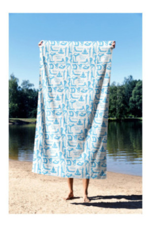 Serviette de plage - Multicolore