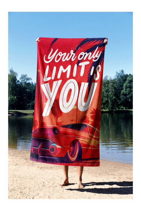 Serviette de plage - Multicolore