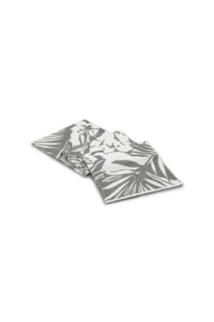 Fouta (Serviette de plage) - Gris Blanc