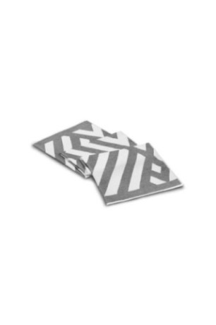 Fouta (Serviette de plage) - Gris Blanc