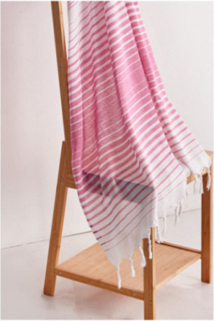 Fouta (Serviette de plage) - Fuchsia