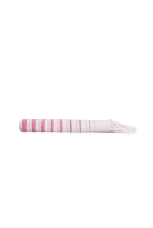Fouta (Serviette de plage) - Fuchsia