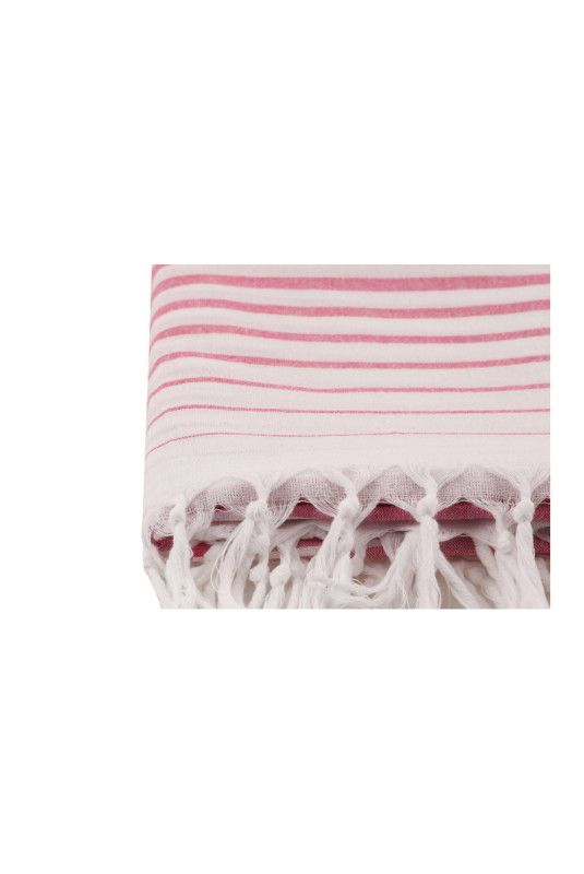 Fouta (Serviette de plage) - Fuchsia