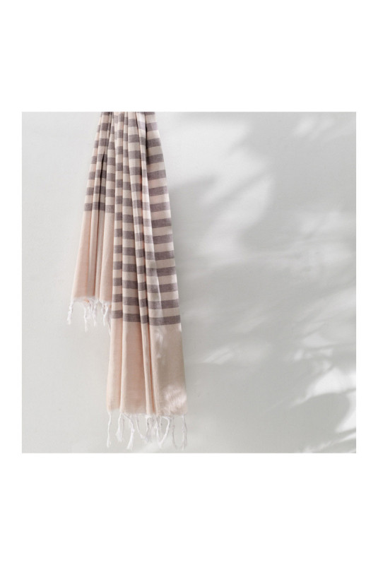 Fouta (Serviette de plage) - Brun