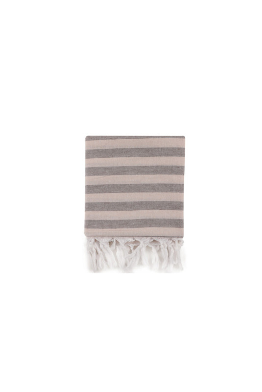 Fouta (Serviette de plage) - Brun