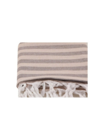 Fouta (Serviette de plage) - Brun