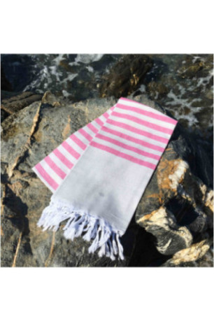 Fouta (Serviette de plage) - Fuchsia