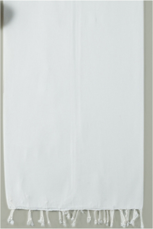 Fouta (Serviette de plage) - Blanc