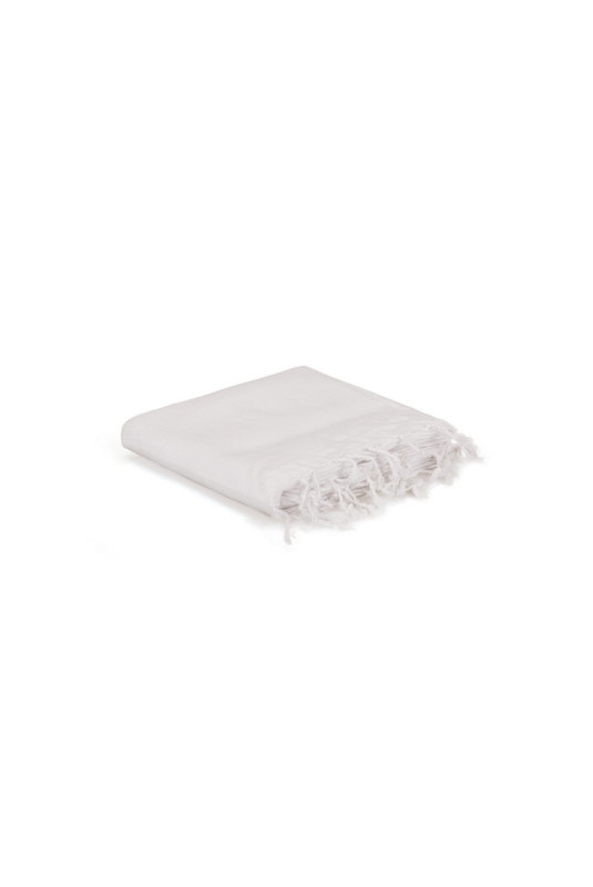 Fouta (Serviette de plage) - Blanc