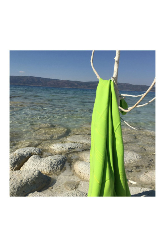 Fouta (Serviette de plage) - Vert