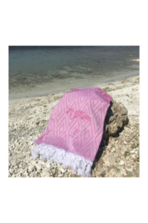Fouta (Serviette de plage) - Fuchsia