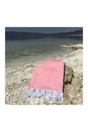 Fouta (Serviette de plage) - Saumon