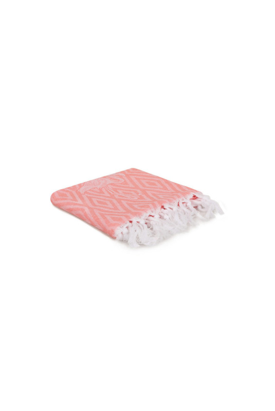 Fouta (Serviette de plage) - Saumon