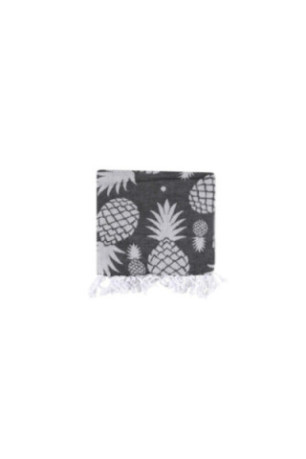 Fouta (Serviette de plage) - Gris anthracite