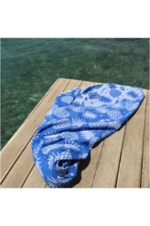 Fouta (Serviette de plage) - Bleu