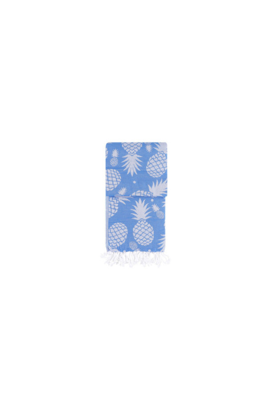 Fouta (Serviette de plage) - Bleu