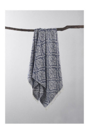 Fouta (Serviette de plage) - Bleu foncé