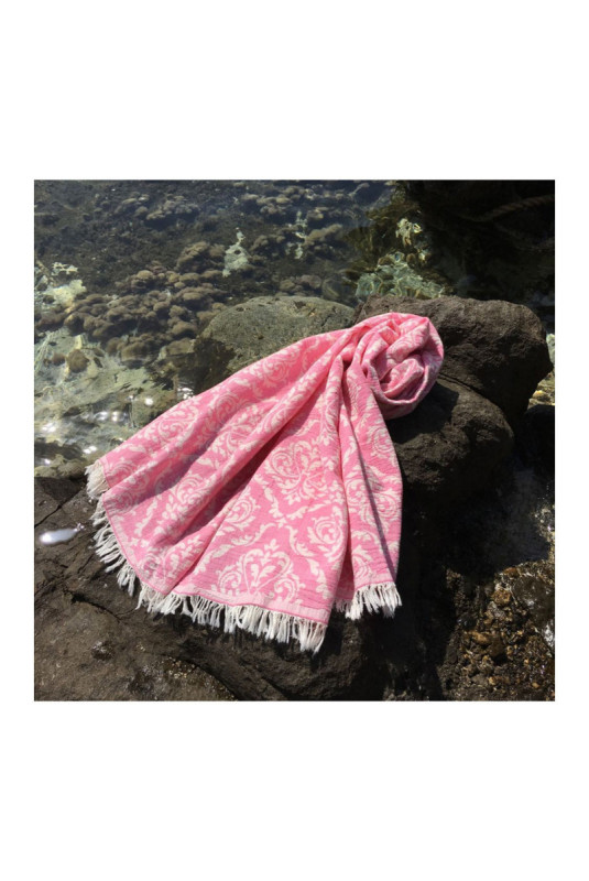 Fouta (Serviette de plage) - Rose